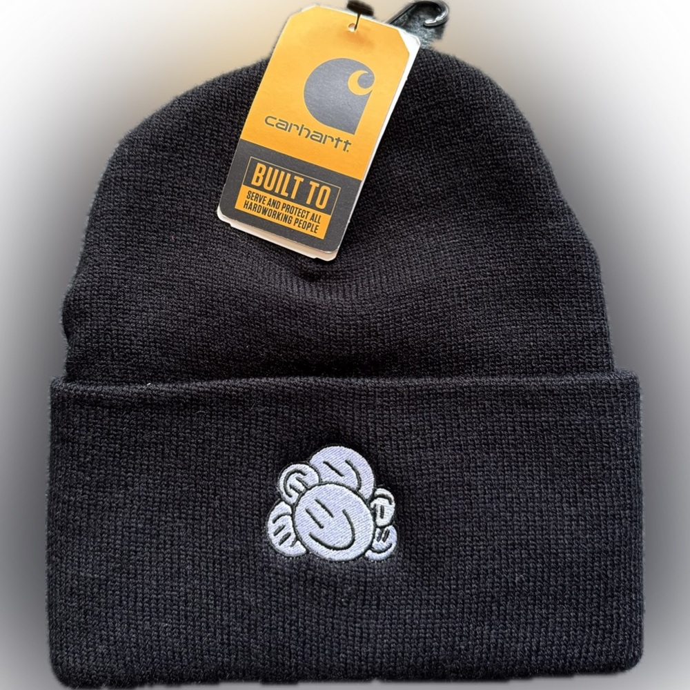 Brooklynnbk x Carhartt Black beanie